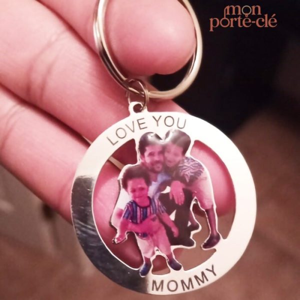 Porte-clé gravé, parfait pour immortaliser vos souvenirs