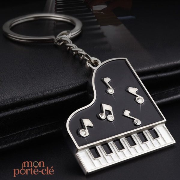 Accessoire porte-clé pour les passionnés de musique