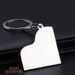 Porte-clé pratique en design piano pour musiciens