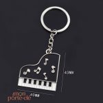 Porte-clé artistique inspiré de l'univers musical