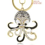 Porte-clé pieuvre design ludique pour les amateurs d'animaux