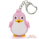 Porte-clé pingouin amusant, parfait pour tous les âges