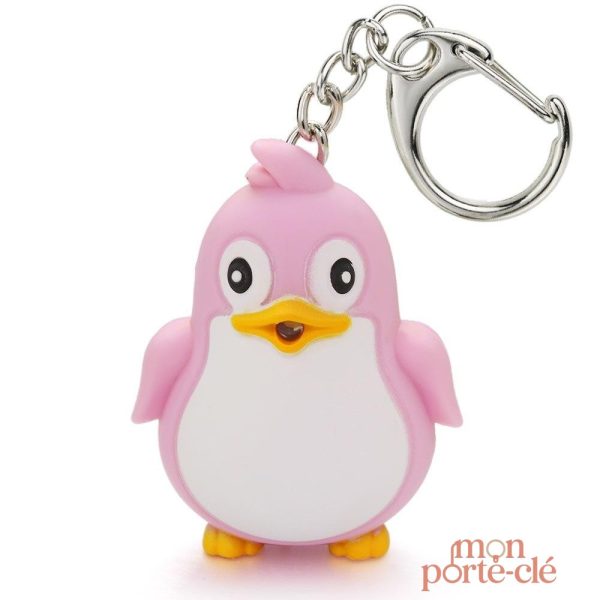 Porte-clé pingouin amusant, parfait pour tous les âges