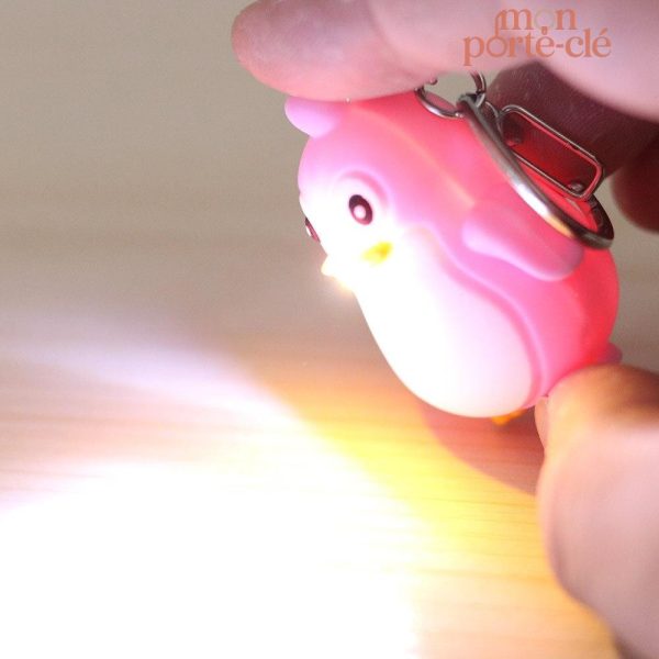 Porte-clé en forme de pingouin, un cadeau sympathique