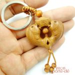 Porte-clé en forme de poisson, accessoire pratique