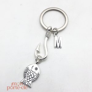 Porte-clé poisson personnalisé en design original