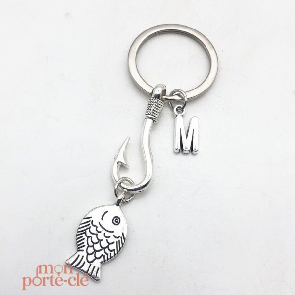 Porte-clé poisson personnalisé en design original