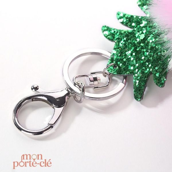 Porte-Clé Pompon chic ananas