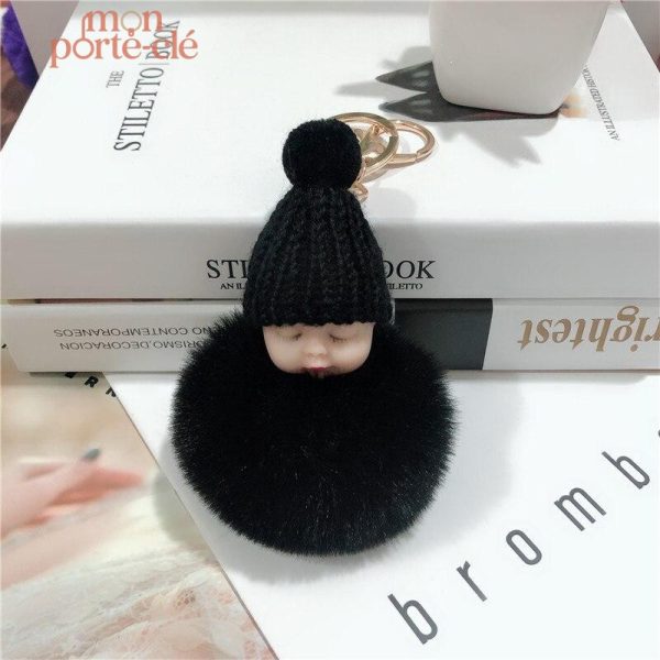 Porte-Clé Pompon coloré