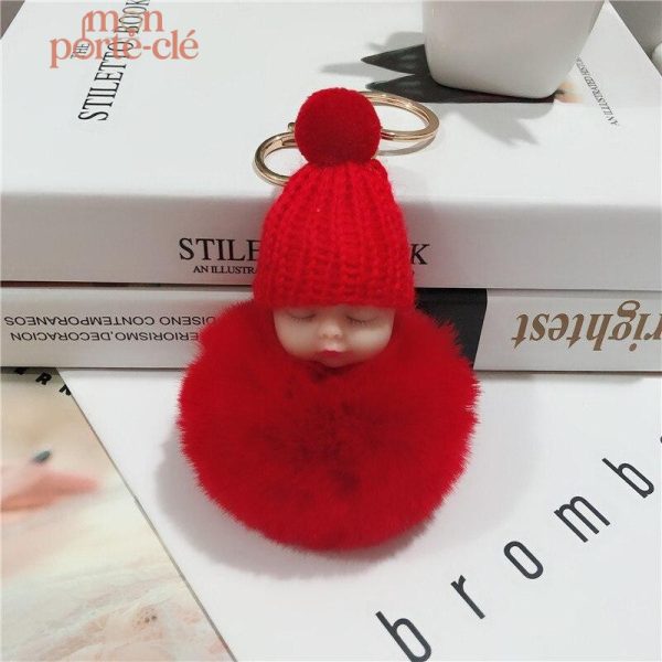 Porte-Clé Pompon tendance