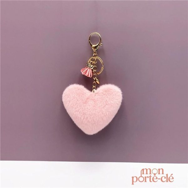 Porte-Clé Pompon avec pompon vibrant