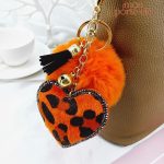 Cœur Pompon Coloré comme accessoire