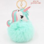 Accessoire porte-clé licorne tendance et amusant