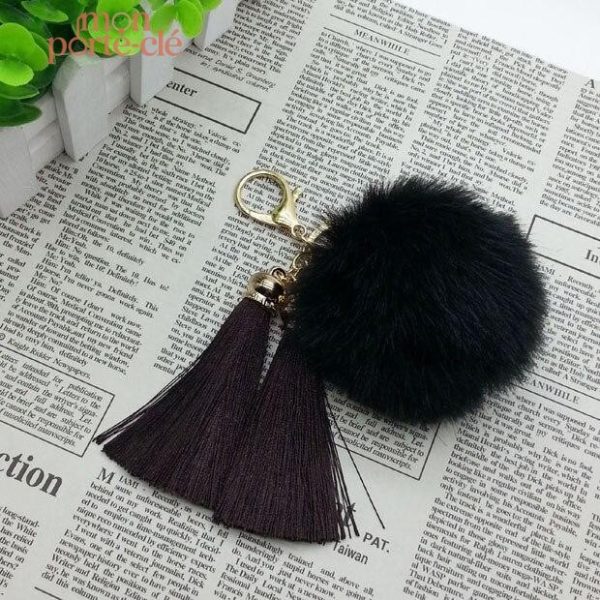 Porte-Clé avec pompon en style marocain