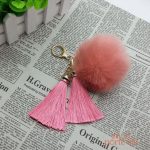 Accessoire de mode : Porte-Clé Pompon
