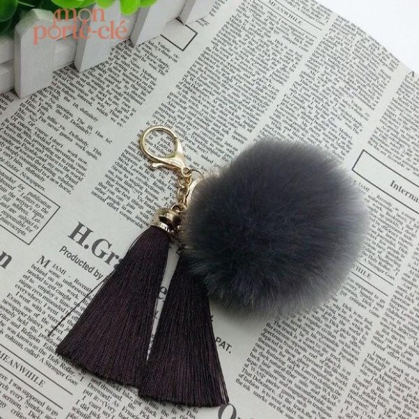 Porte-Clé Pompon avec design original