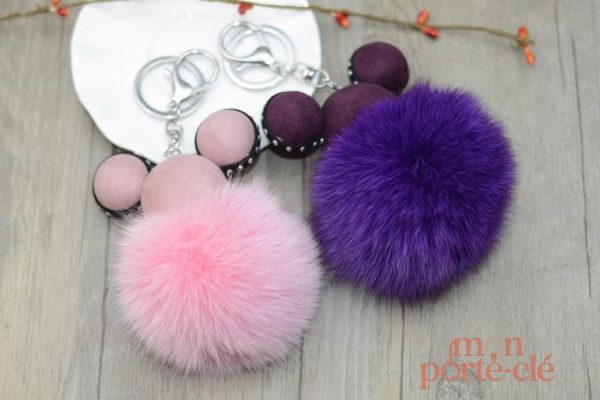 Porte-clé Pompon Mickey, un cadeau parfait