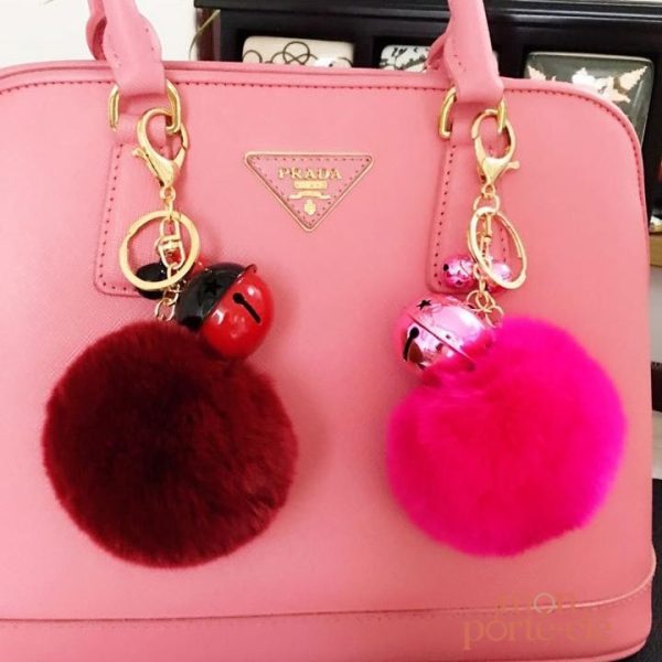 Porte-Clé Pompon, accessoire léger et ludique
