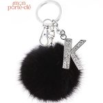 Porte-clé pompon personnalisé élégant et tendance