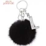 Porte-clé pompon unique pour un style original