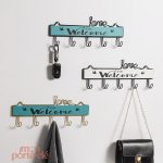 Porte-Clé Mural Vintage L'Entrée