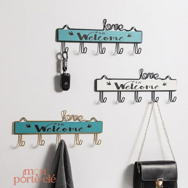 Porte-Clé Mural Vintage L'Entrée