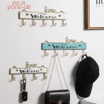 Porte-Clé mural pratique au look rétro