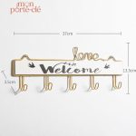 Porte-Clé mural vintage élégant pour maison