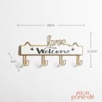 Porte-Clé mural vintage pour décoration intérieure