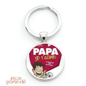 Porte-clé Fête des Pères Le Cabochon