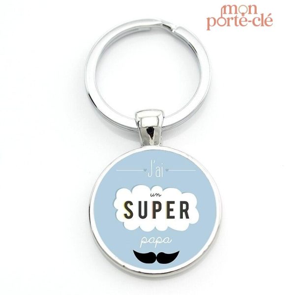 Porte-clé en hommage aux pères