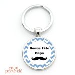 Porte-clé artisanal pour papa