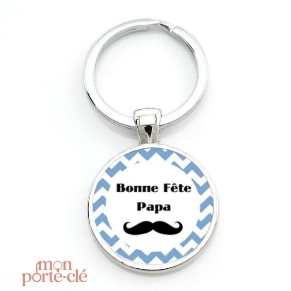 Porte-clé artisanal pour papa