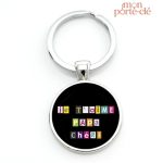 Porte-clé personnalisé pour papa