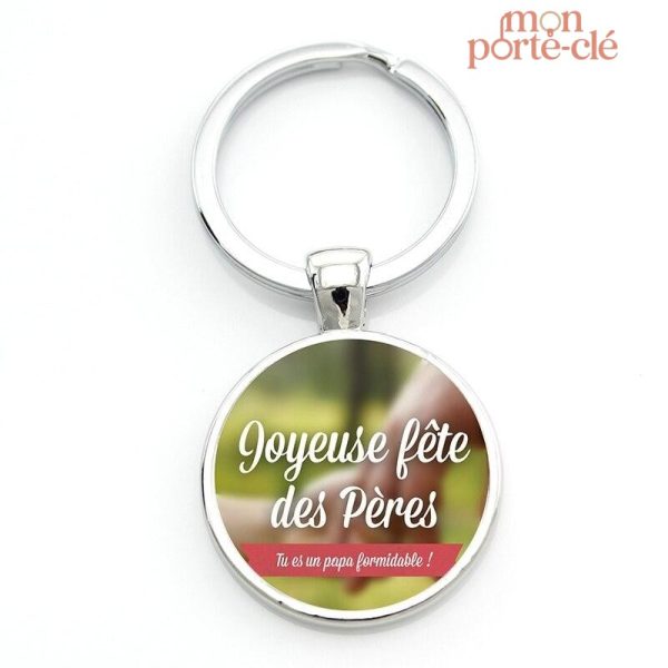 Porte-clé unique Fête des Pères