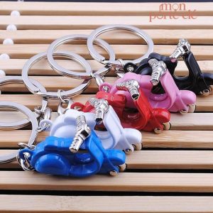 Porte-clé moto coloré Scooter