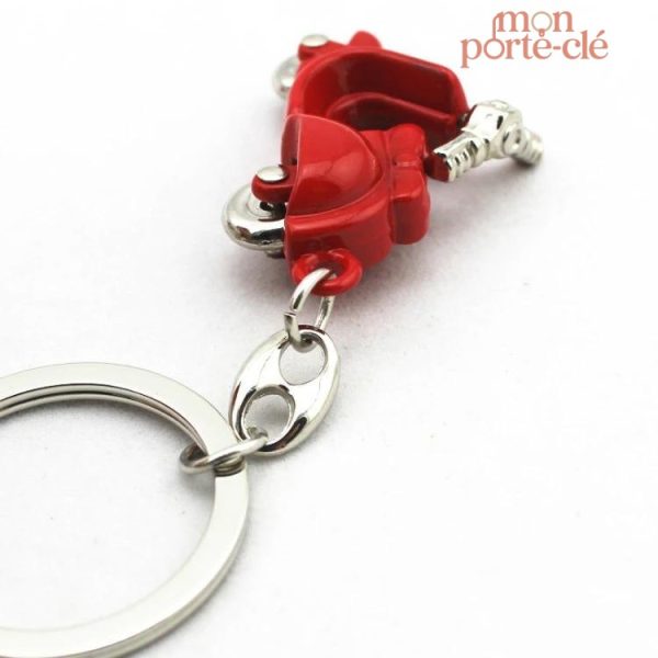 Porte-clé moto pratique et coloré