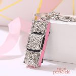 Accessoire voiture porte-clé style féminin