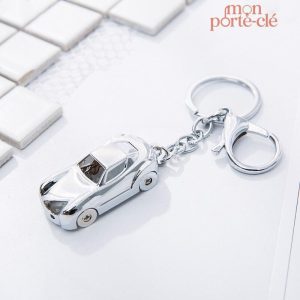 Porte-clé La Berline avec anneau métallique solide