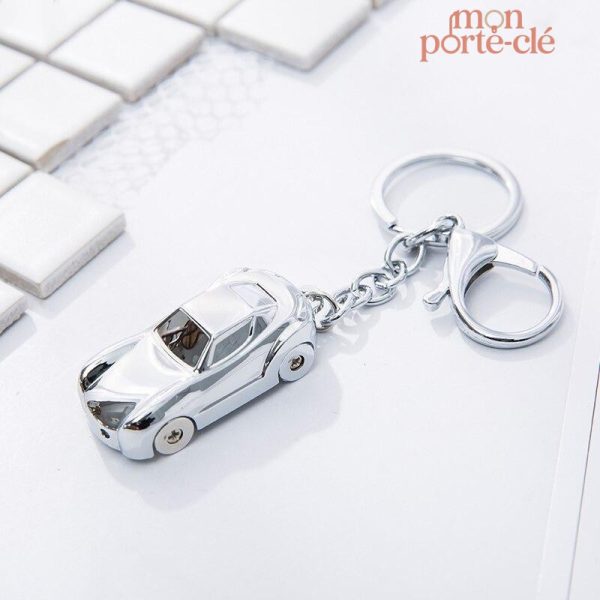 Porte-clé La Berline avec anneau métallique solide