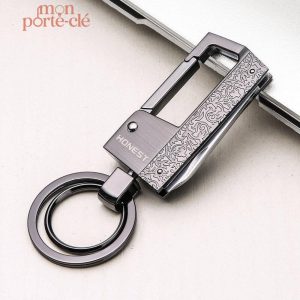 Porte-clé en acier, outil multifonction compact