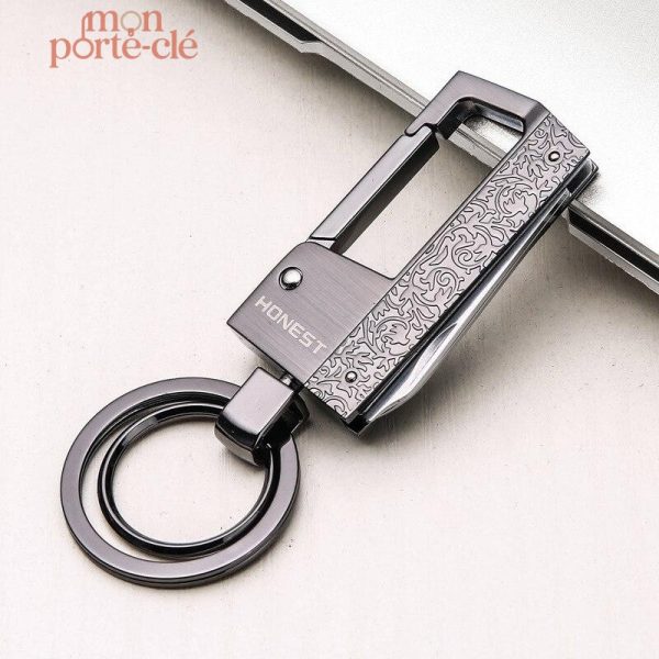 Porte-clé en acier, outil multifonction compact