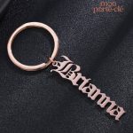 Porte-Clé Prénom en bois, touche naturelle et artisanale