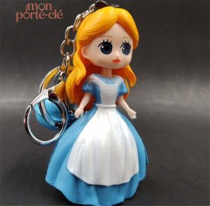Accessoire de mode : porte-clé Les Princesses