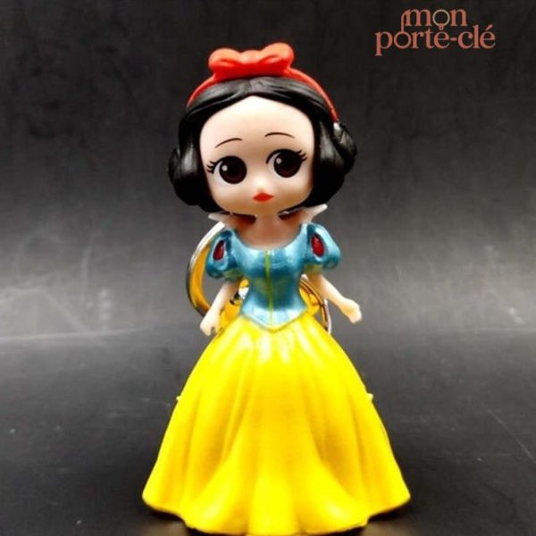 Porte-clé coloré avec motifs de princesses