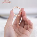 Porte-clé personnalisé avec photo projetée