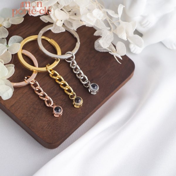 Porte-clé unique pour souvenirs photographiques