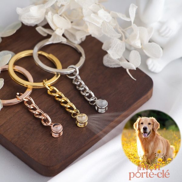 Porte-clé photo, un cadeau original et sentimental