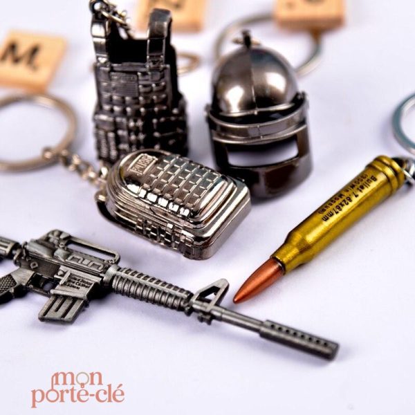 Porte-clé original PUBG design unique