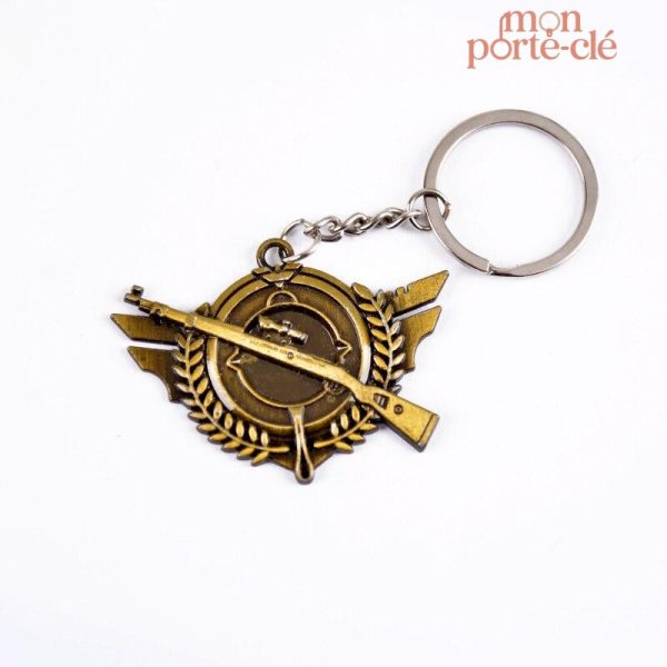 Porte-clé PUBG pour un look décontracté